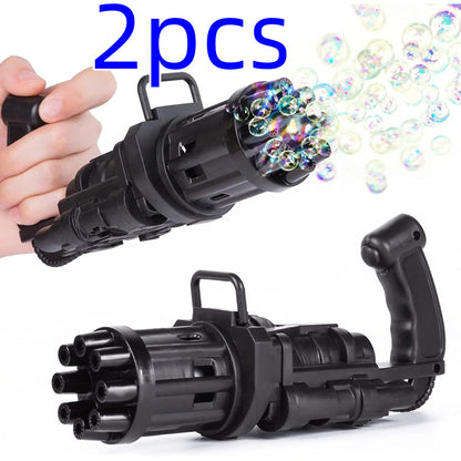 Kids Toy Bath Toys Bubble Gun Machine Toys For Kids Plastic Machine Gun Toy