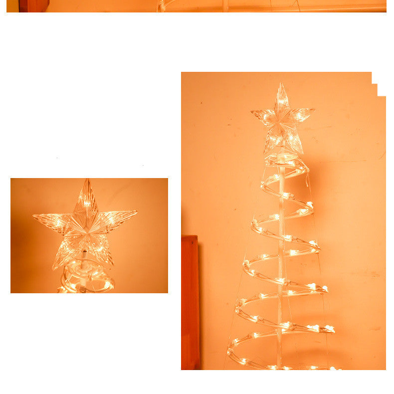 LED Spiral Christmas Tree Lights
