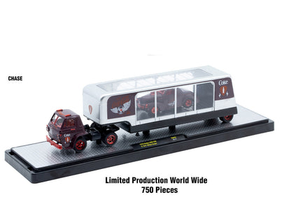 Auto Haulers "Coca-Cola" Set of 3 pieces Release 42 Limited Edition to 8200 pieces Worldwide 1/64 Diecast Models by M2 Machines