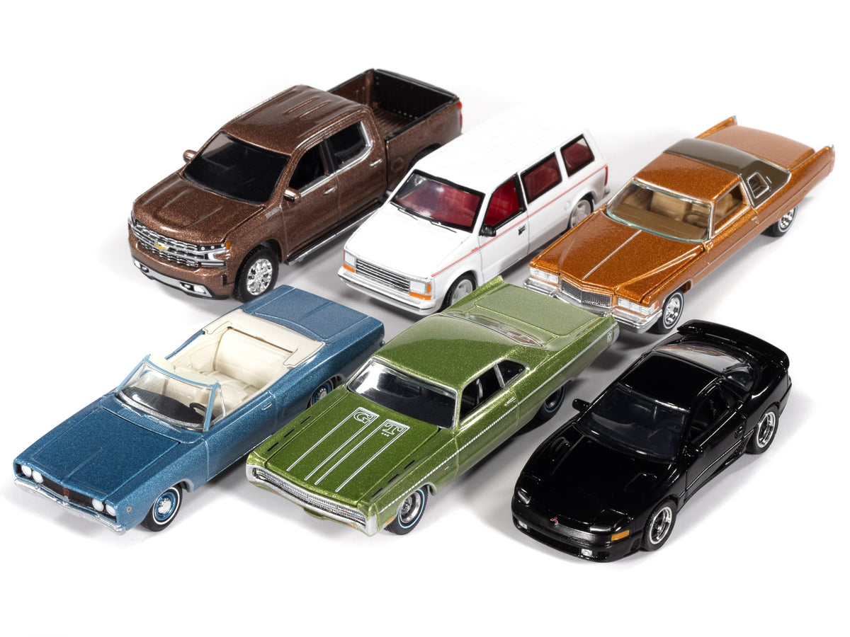 Auto World Premium 2026 Release 1 Set A of 6 pieces 1/64 Diecast Model Cars by Auto World