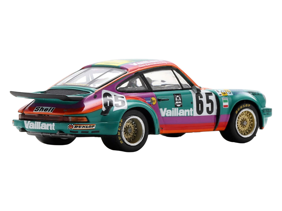 Porsche 911 Carrera RSR #65 Juan Carlos Bolanos - Andres Contreras - Billy Sprowls "Porsche Kremer Racing Team" "24 Hours of Le Mans" (1975) 1/64 Model Car by Spark