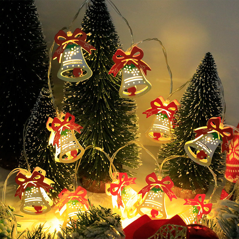 Christmas LED String Lights Santa Snowman Elk