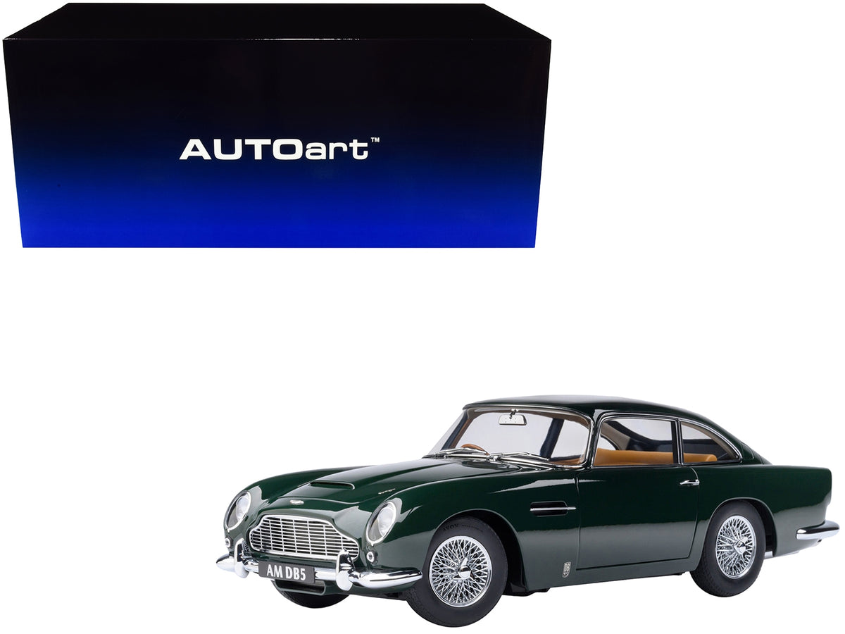 Aston Martin DB5 RHD British Racing Green 1:18 Diecast Model Car by Autoart
