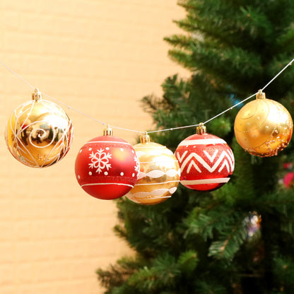 6cm Christmas Ball Ornaments Tree Decor