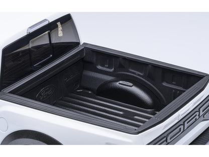 2019 Ford F-150 Raptor Pickup Truck Oxford White 1/18 Model Car by Autoart