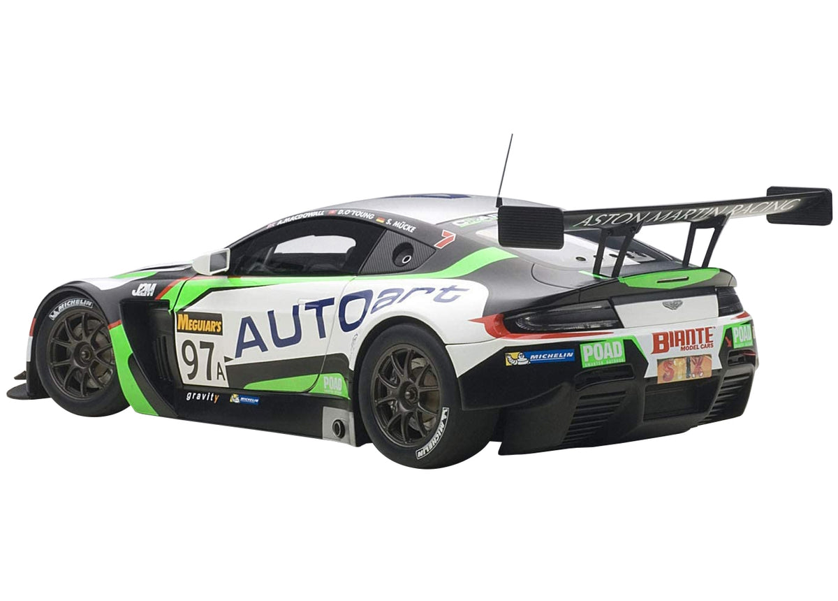 Aston Martin V12 Vantage Bathurst 12Hour 2015 #97 1:18 Scale Model by Autoart