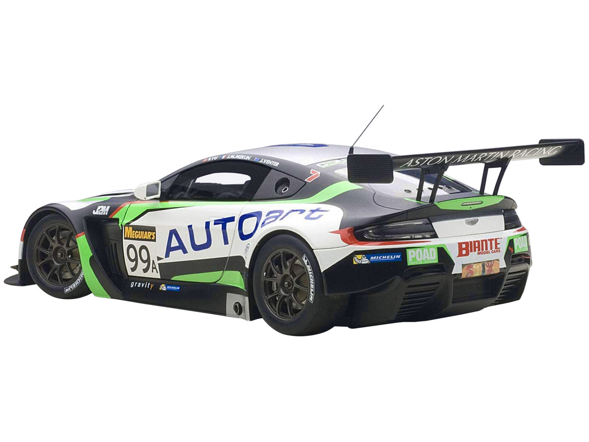 Aston Martin V12 Vantage 12hour Endurance Race 2015 #99 JM. Merlin / J. Venter / F. Yu 1/18 Model Car  by Autoart