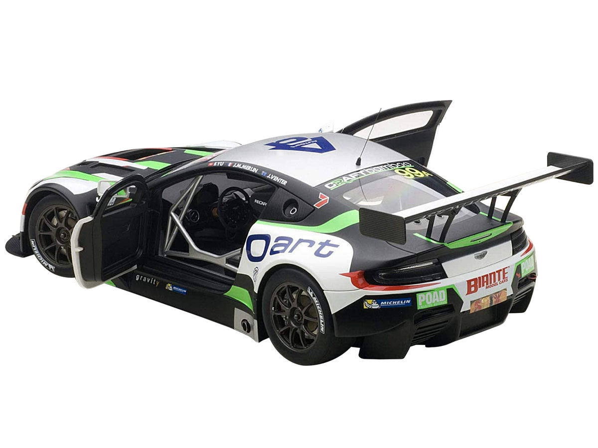 Aston Martin V12 Vantage 12hour Endurance Race 2015 #99 JM. Merlin / J. Venter / F. Yu 1/18 Model Car  by Autoart