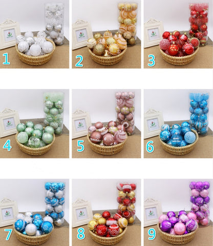 6cm Christmas Ball Ornaments Tree Decor