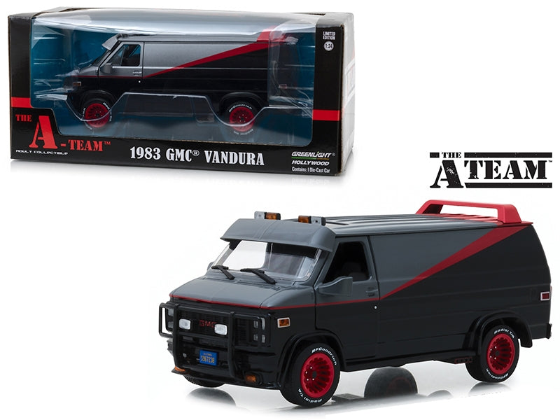 1983 GMC Vandura Van — The A-Team TV Series | 1:24 Diecast Model by Greenlight