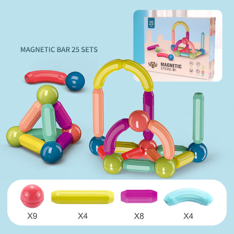 Magnetic Stick Building Blocks Toy Set
