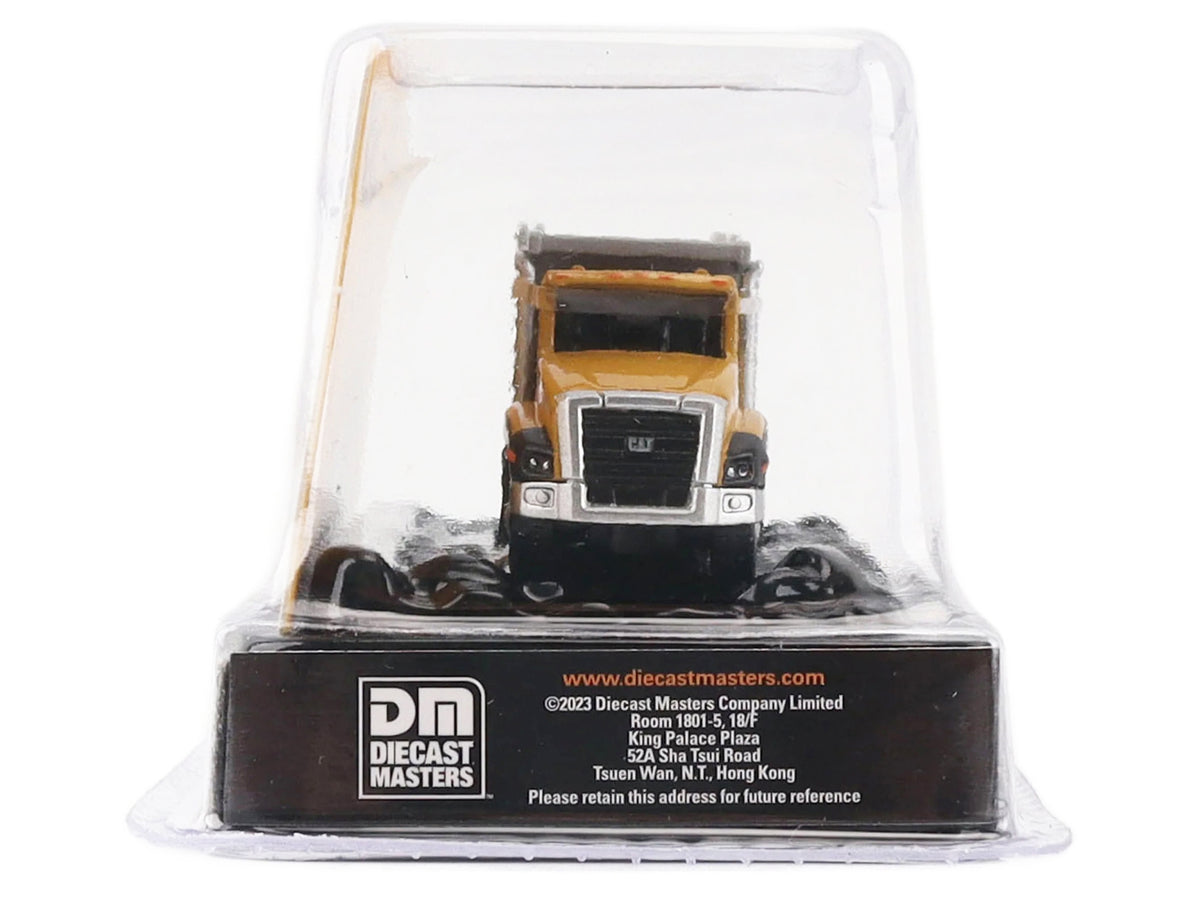 CAT Caterpillar CT660 Dump Truck Yellow "Micro-Constructor" Series Diecast Model by Diecast Masters