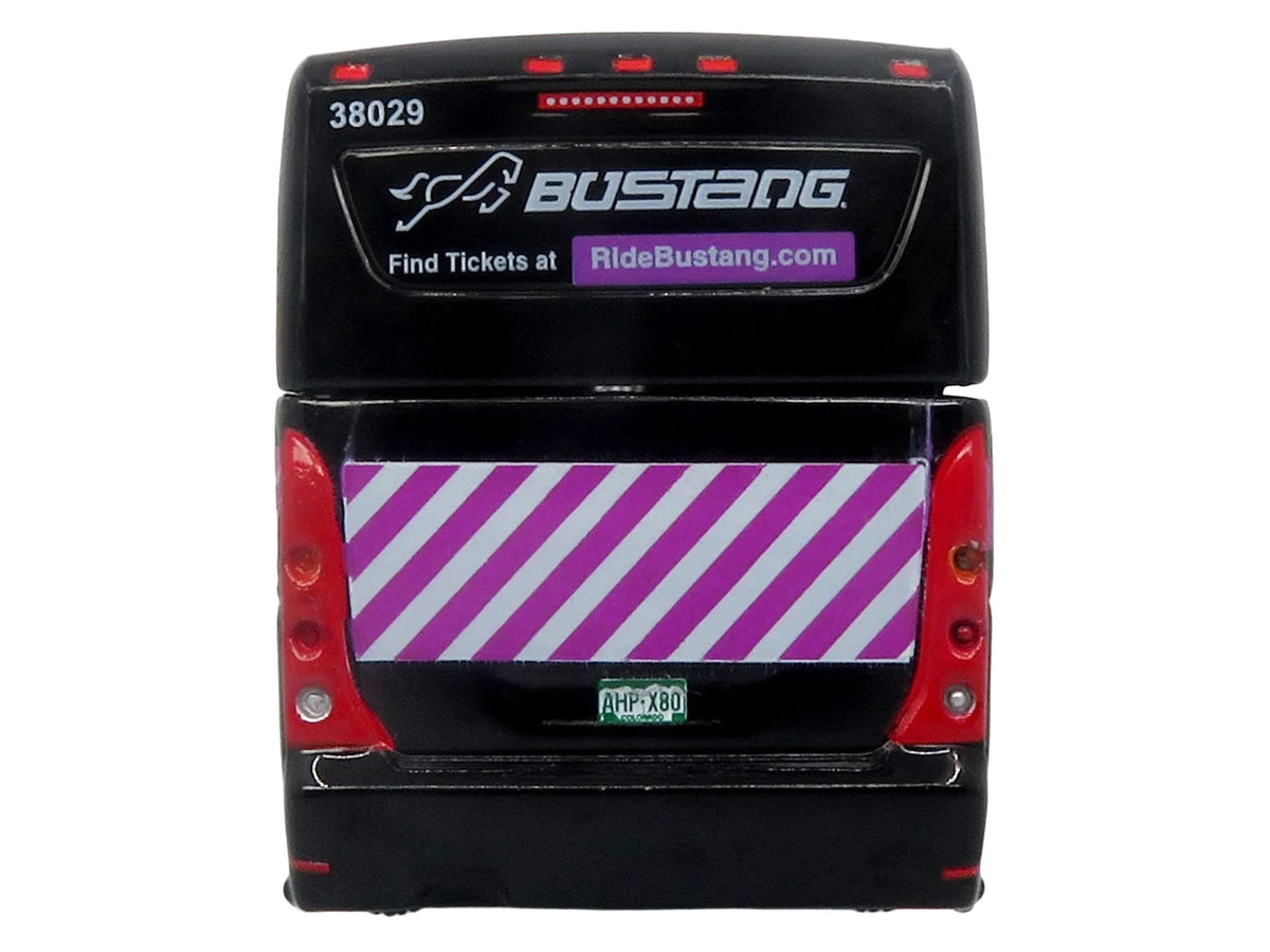 Iconic Replicas MCI D4520 Bustang Colorado DOT Bus 1/87 HO Scale Diecast Model – Ltd Ed 504 pcs