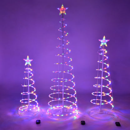 LED Spiral Christmas Tree Lights