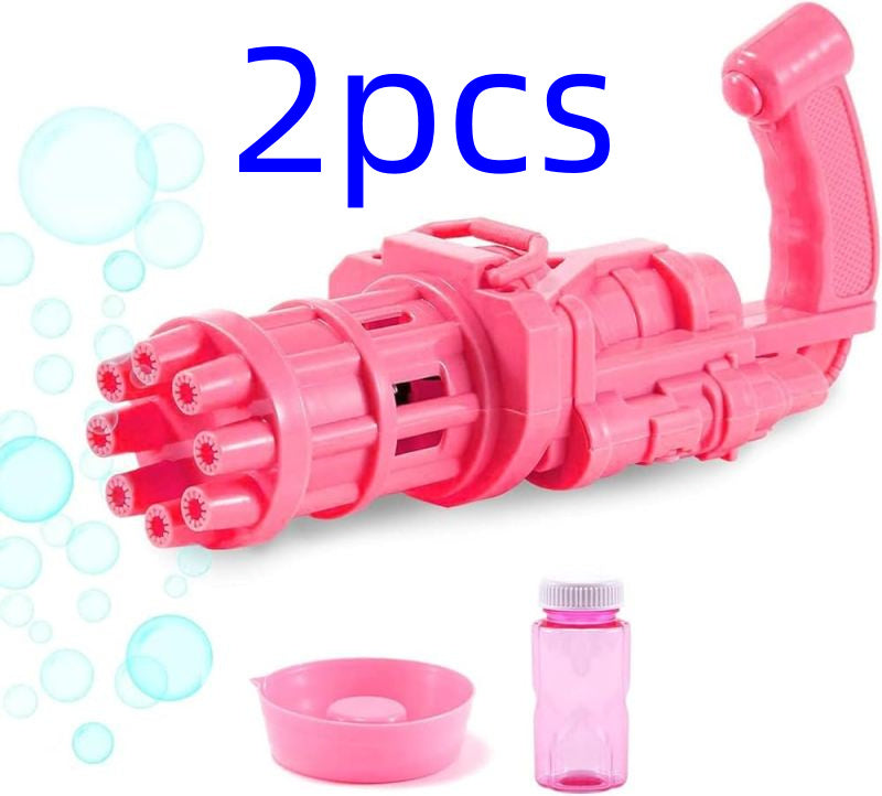 Kids Toy Bath Toys Bubble Gun Machine Toys For Kids Plastic Machine Gun Toy