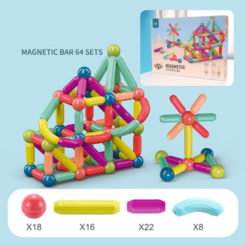 Magnetic Stick Building Blocks Toy Set