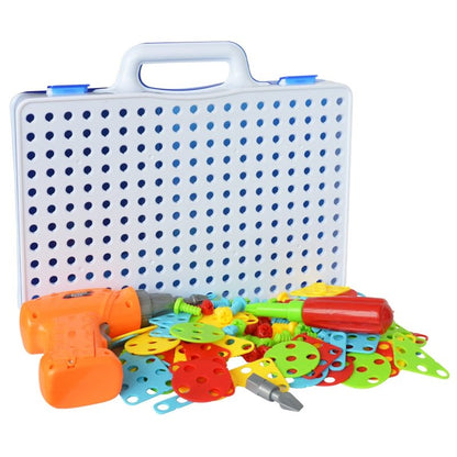 Kids 3D Drill & Screw Creative Building Block Set | STEM Educational Toy