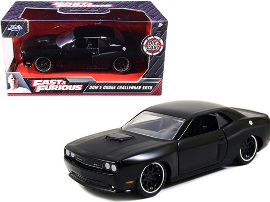 Dom's Dodge Challenger SRT8 Black "Fast & Furious" Movie 1/32 Diecast Model Car by Jada