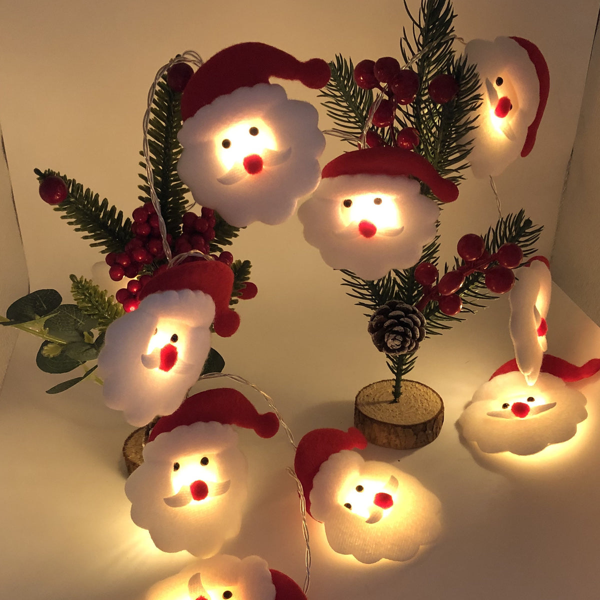 Snowman LED String Lights Christmas Decor