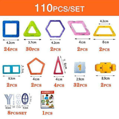 Magnetic Building Construction Set for Kids