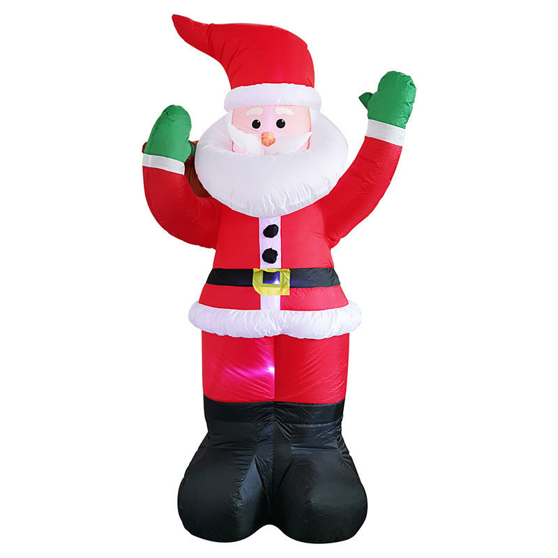 Christmas LED Inflatable Santa Snowman Decor