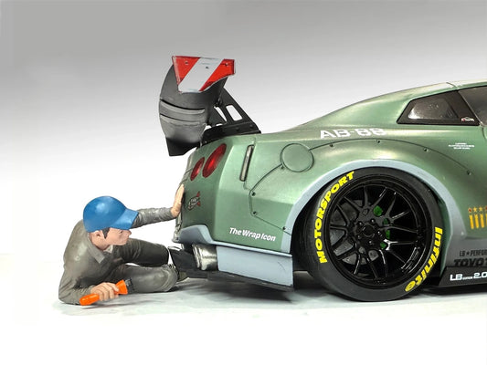"Top Tuners" Figure #4 "Premium" Series for 1/18 Scale Models by American Diorama