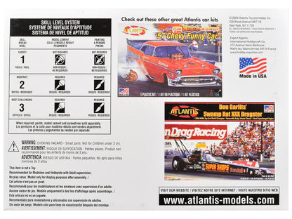 Skill 2 Model Kit Tom McEwen's "Mongoose" Rear Engine Dragster 1/24 Scale Model by Atlantis