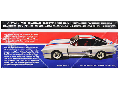 Skill 2 Model Kit 1977 Chevrolet Monza Mirage Wide Body "Street Machine" 1/25 Scale Model by AMT