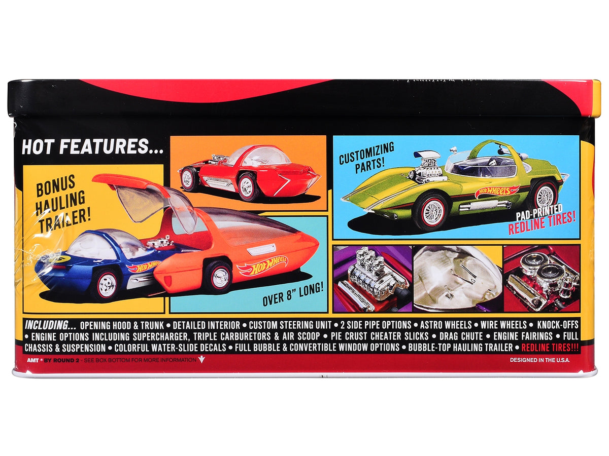 AMT 1/25 Scale Hot Wheels Silhouette Model Kit with Collector Tin (Skill 2)