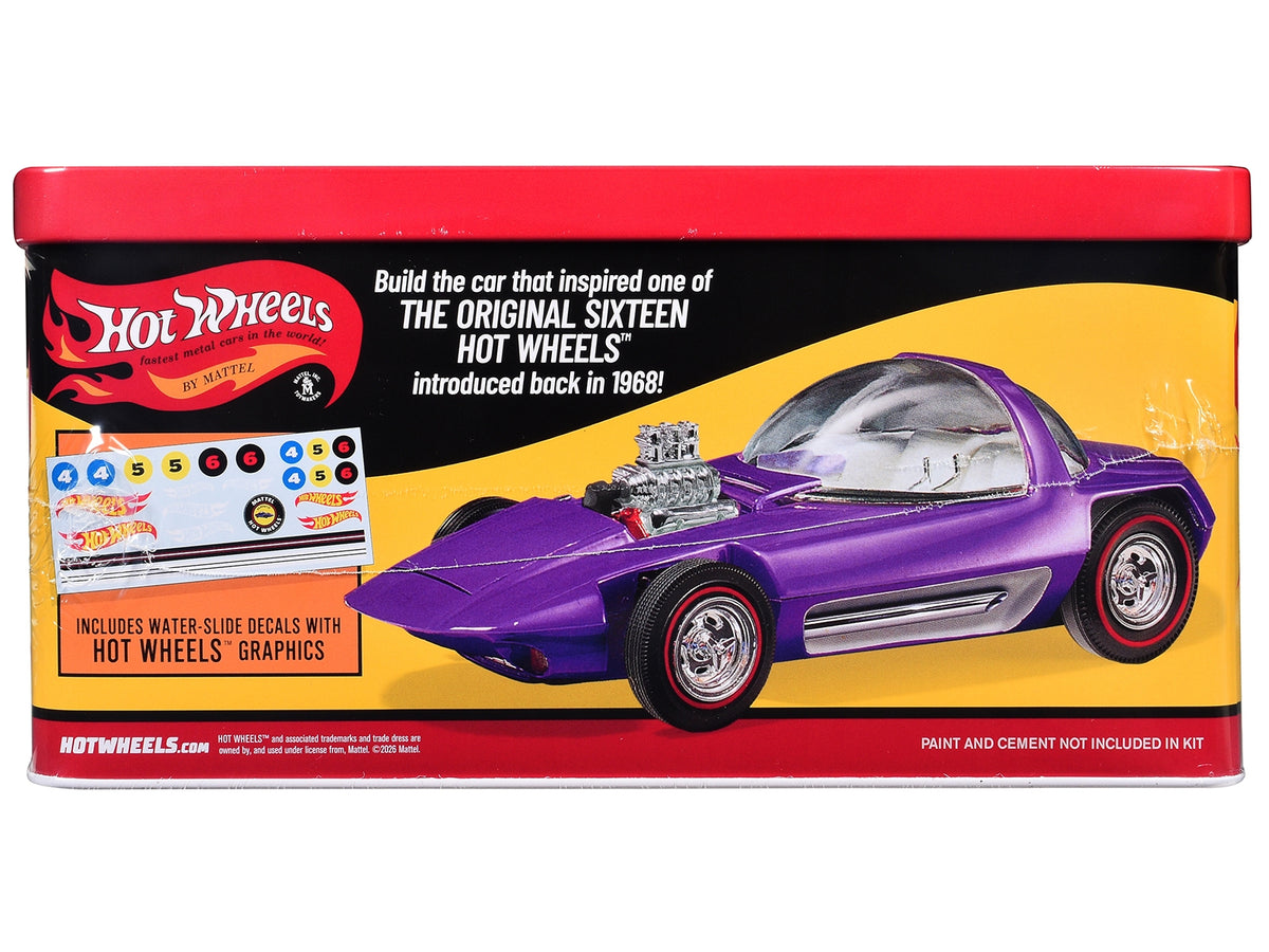 AMT 1/25 Scale Hot Wheels Silhouette Model Kit with Collector Tin (Skill 2)