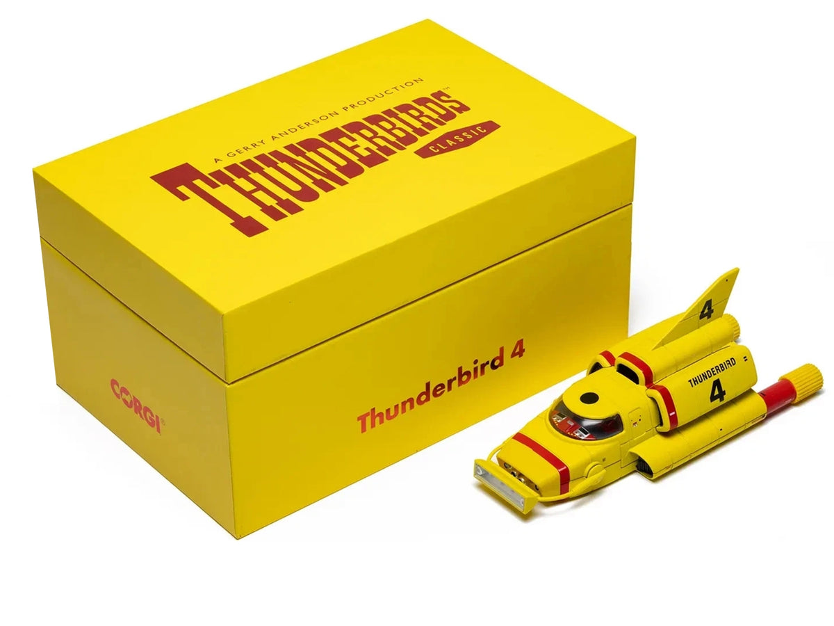 Corgi Thunderbird 4 Submarine Yellow Diecast Model | Thunderbirds TV Series F.A.B. Collection | CC01401