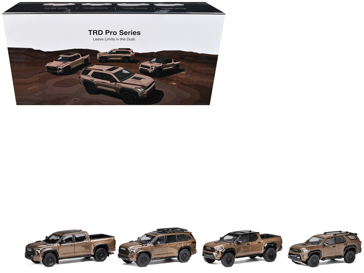 GCD Toyota TRD PRO Mudbath 4-Car Set | 1/64 Diecast | Limited Edition 200 Worldwide