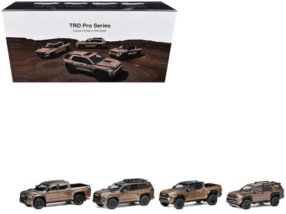 GCD Toyota TRD PRO Mudbath 4-Car Set | 1/64 Diecast | Limited Edition 200 Worldwide