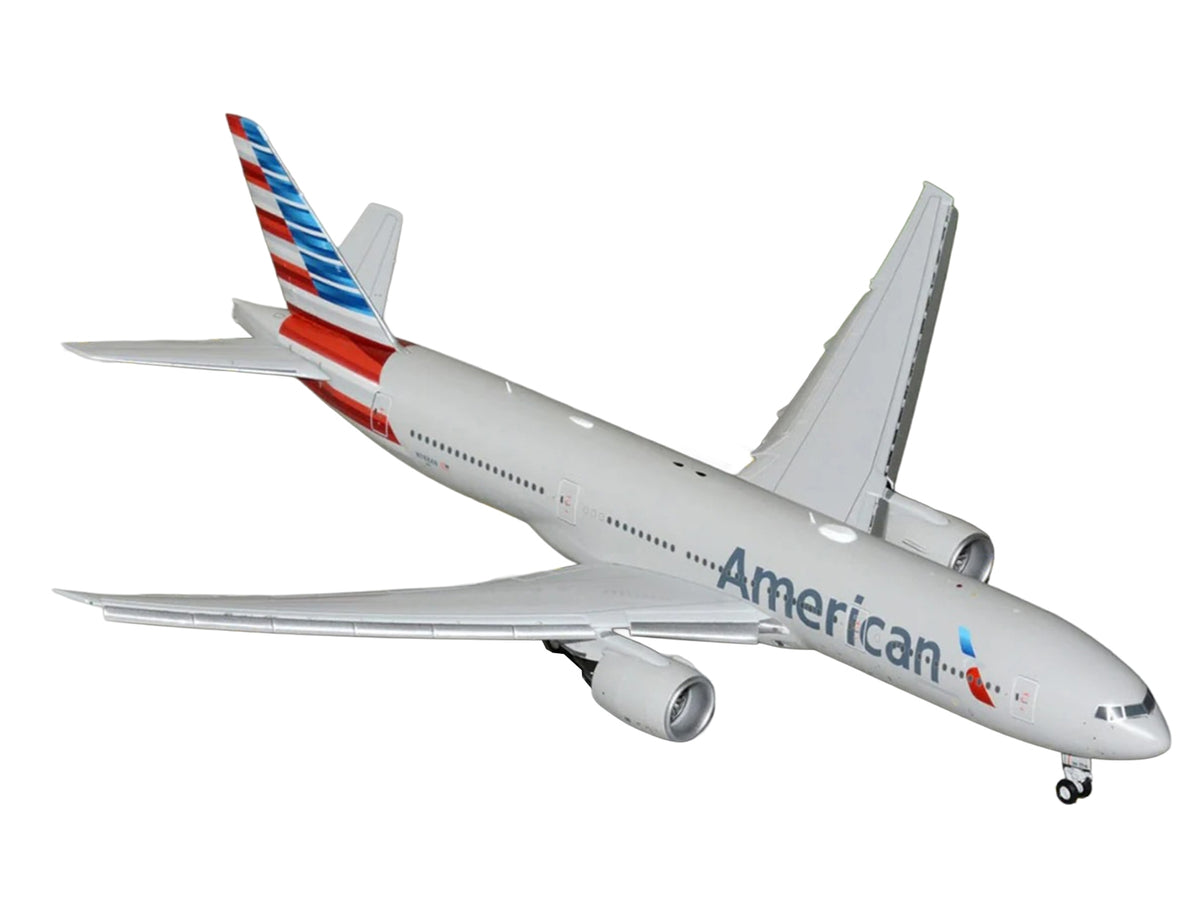GeminiJets Gemini 200 American Airlines Boeing 777-200ER (N788AN) Flaps Down 1/200 Diecast Model Airplane