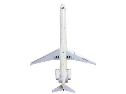 McDonnell Douglas MD-90 Commercial Aircraft "Saudia Airlines" (HZ-API) Beige with Blue Tail "Gemini 200" Series 1/200 Diecast Model by GeminiJets