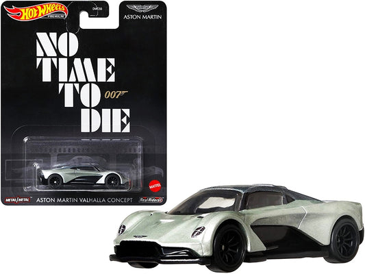 Hot Wheels Aston Martin Valhalla Concept – James Bond 007 "No Time to Die" Diecast Model Car