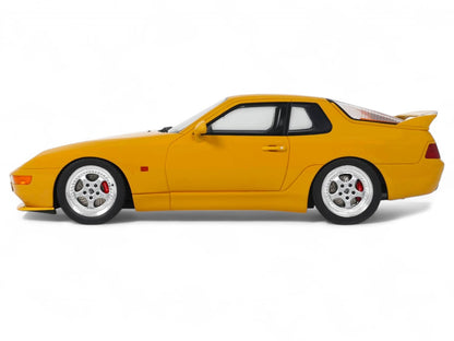 1993 Porsche 968 Turbo S Yellow 1/18 Model Car by GT Spirit