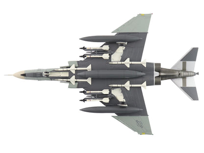 McDonnell Douglas F-4F Phantom II Fighter-Bomber Aircraft "AF72-257 20th Fighter Squadron 49th Fighter Wing Holloman AFB" (2002) United States Air Force "Air Power Series" 1/72 Diecast Model by Hobby Master