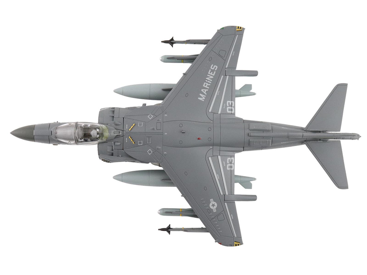 McDonnell Douglas AV-8B Plus Harrier II Aircraft "165357 VMA-231 Ace of Spades Operation Inherent Resolve USCENTCOM" (2017) United States Marine Corps "Air Power Series" 1/72 Diecast Model by Hobby Master