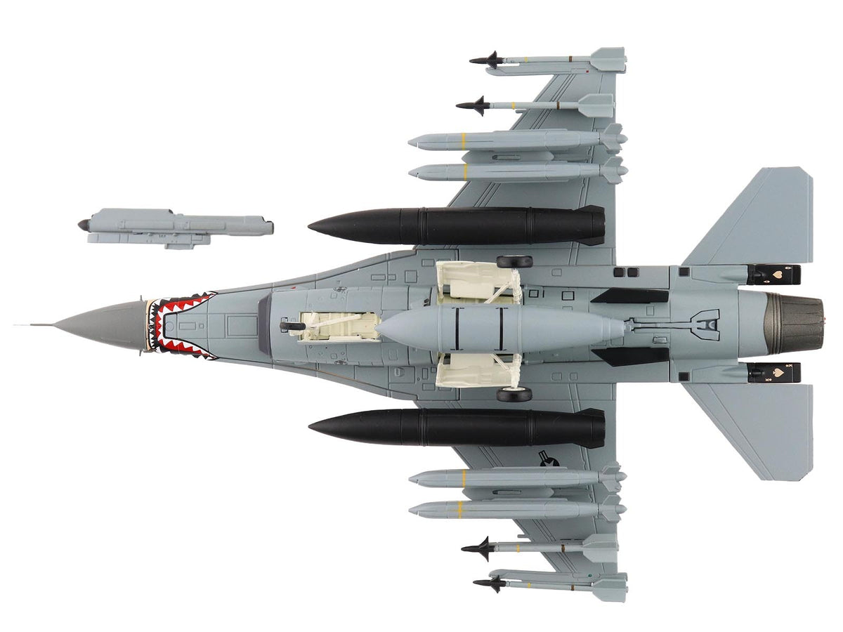 Lockheed F-16V Fighting Falcon Fighter Aircraft "93-0814 Play to Win 21st Sqn. Luke AFB" (2025) United States Air Force "Air Power Series" 1/72 Diecast Model by Hobby Master