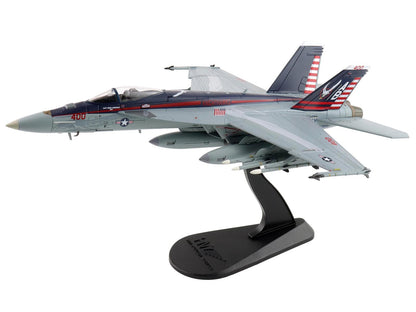 Boeing F/A-18E Super Hornet Fighter Aircraft "166817 VFA-136 Knighthawks USS Trumman" (2024) United States Navy "Air Power Series" 1/72 Diecast Model by Hobby Master
