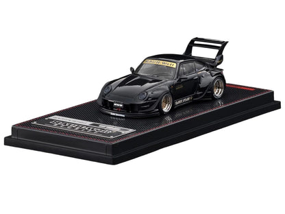 RWB 993 "Dark Star" Black 1/64 Diecast Model Car by Ignition Model