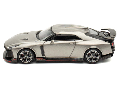 Nissan GT-R50 By ItalDesign Gray Metallic "Indonesia Diecast Expo 2024 Exclusive Edition" 1/64 Diecast Model Car by Inno Models