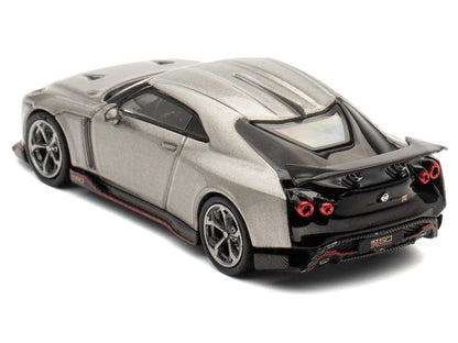 Nissan GT-R50 By ItalDesign Gray Metallic "Indonesia Diecast Expo 2024 Exclusive Edition" 1/64 Diecast Model Car by Inno Models
