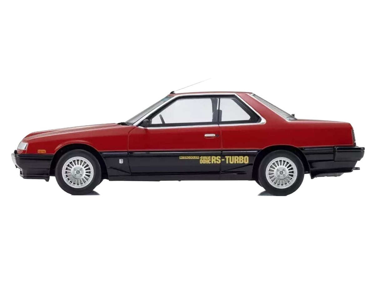 Kyosho 1/18 Nissan Skyline 2000 Turbo Intercooler RS-X RHD Red & Black Diecast Model Car KSR18065R