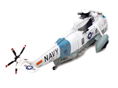 Sikorsky SH-3G Sea King Helicopter "149925/UA 26 Fleet Composite Squadron 1 Blue Alii NAS Barbers Point Hawaii" (1970s) United States Navy 1/72 Diecast Model by Legion