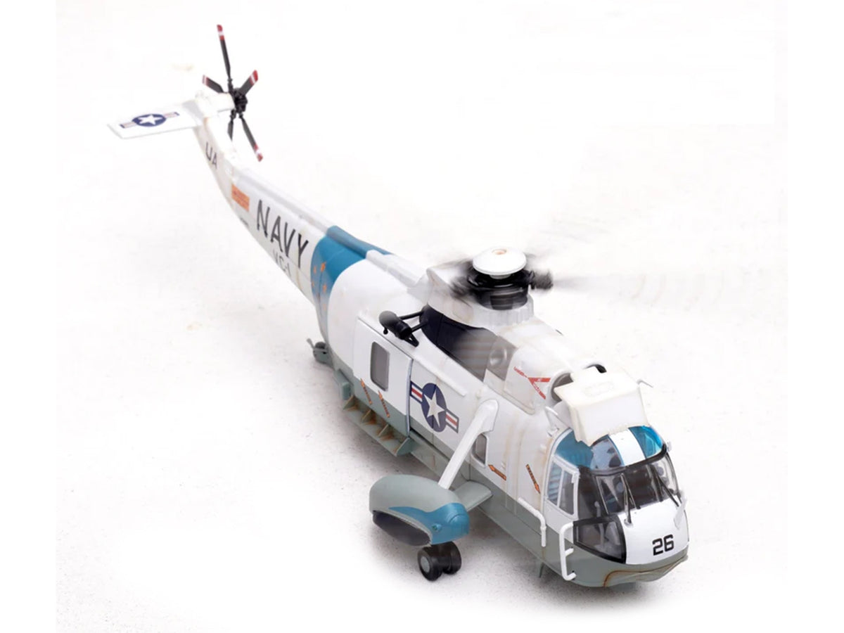 Sikorsky SH-3G Sea King Helicopter "149925/UA 26 Fleet Composite Squadron 1 Blue Alii NAS Barbers Point Hawaii" (1970s) United States Navy 1/72 Diecast Model by Legion