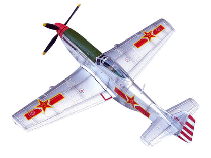 North American P-51K Mustang Aircraft "Captured from Chinese Nationalist Forces Chinese People's Revolution Military Museum" (1949) People's Liberation Army Air Force 1/72 Diecast Model Airplane by Legion
