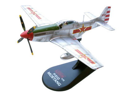 North American P-51K Mustang Aircraft "Captured from Chinese Nationalist Forces Chinese People's Revolution Military Museum" (1949) People's Liberation Army Air Force 1/72 Diecast Model Airplane by Legion