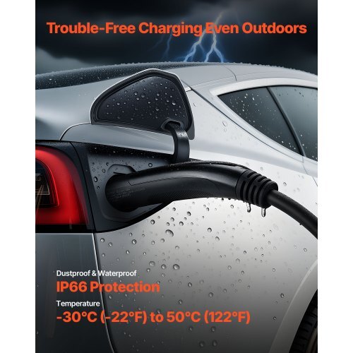 EV Charger Extension Cable for Tesla, 48Amp 21 ft Max 240V 11.52 kW with NACS Plug, EV Extension Cord for Level 1/2 Tesla Mobile/Wall Connector/Destination Charger, Model Y/X/3/S, Carrying Bag